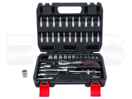 BGS - 2142 Steckschlüssel-Satz - Antrieb 6,3 mm (1/4") - 46-tlg.
