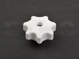 Sterngriffmutter Motorabdeckung (Reinweiß) SR50 KR51 SR4-