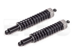 Federbein Satz kpl. Hinten (Verstellb.) Schwarz SR50