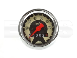 Tacho 70km/h (D=48mm) Altes Layout Simson Schwalbe KR51 Star