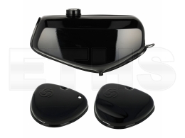 Tank + Seitendeckel (Schwarz) Simson Enduro S50 S51 S70 Tank + Seitendeckel (Schwarz) Simson Enduro S50 S51 S70