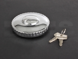 Tankdeckel + Schloss (Chrom) D=60mm passend für MZ & SR4-3