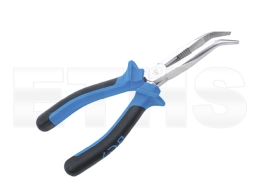 BGS - 373 Telefonzange - gebogen - (Blau/Schwarz) 200mm