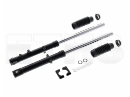 Telegabelholm SET kpl. (Scheibenbremse) 16 - Schwarz - Simson S51 S70 S53 *