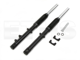 Telegabelholm SET kpl. (Scheibenbremse) 16" - Schwarz - Simson S51 S70 S53 *