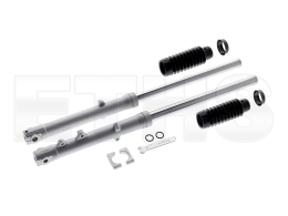 Telegabelholm SET kpl. (Scheibenbremse) 16 - Silber - Simson S51 S70 S53 *