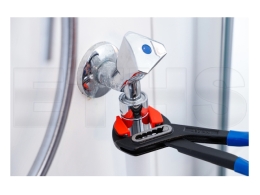 BGS - 72321 Wasserpumpenzange + adaptierbaren Schonbacken 240mm