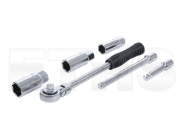 BGS - 137 Zündkerzen-Werkzeug-Satz - Antrieb 10mm (3/8