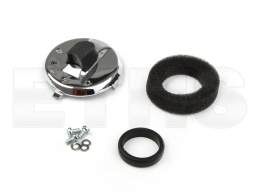 Zündschlossabdeckung + Kleinteile (Verchromt) Simson KR51 SR4-