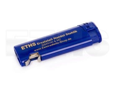 Feuerzeug + Öffner Blau (ETHS Ersatzteil Handel Stehlik)