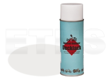 Spraydose Decklack (Leifalit Premium) Pastellweiß 400ml