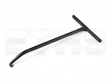 Montagehaken für Federn (zum Aus- oder Einhängen) Montagehaken für Federn (zum Aus- oder Einhängen)